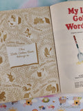 Vintage 1968 My Little Golden Word Book Hardcover