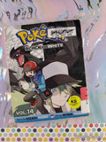2012/2014 1st Printing Pokemon Black & White Vol. 7 & 14 Softcovers, Ex-Lib.